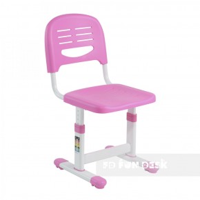 Комплект парта + стул трансформеры Cantare Pink в Нижневартовске - niznevartovsk.mebel-74.com | фото