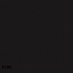 Диван двухместный Актив экокожа Euroline (9100 черный) в Нижневартовске - niznevartovsk.mebel-74.com | фото