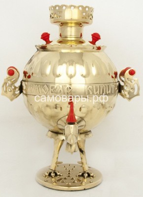 Электрический самовар "Петух на лапах" на 3 литра в Нижневартовске - niznevartovsk.mebel-74.com | фото