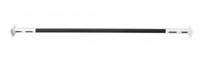 Турник раздвижной 1250-1500 цв. белый-черный FLEXTER PROFI в Нижневартовске - niznevartovsk.mebel-74.com | фото