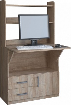 Компьютерный стол СП-1 (Дуб баррик) в Нижневартовске - niznevartovsk.mebel-74.com | фото