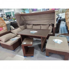 Комплект мебели с диваном AFM-320B-T320 Brown в Нижневартовске - niznevartovsk.mebel-74.com | фото
