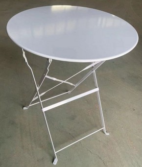 Комплект садовой мебели OTS-001R (стол + 2 стула) металл в Нижневартовске - niznevartovsk.mebel-74.com | фото