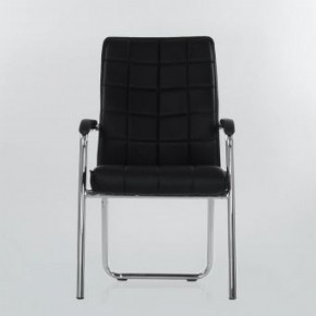 Кресло Barneo K-14 для посетителей и переговорных (черный) в Нижневартовске - niznevartovsk.mebel-74.com | фото