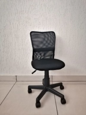 Кресло Barneo K-401 детское (черная ткань/сетка) в Нижневартовске - niznevartovsk.mebel-74.com | фото