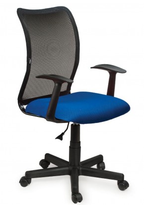 Кресло BRABIX "Spring MG-307", с подлокотниками, комбинированное синее/черное TW, 531404 в Нижневартовске - niznevartovsk.mebel-74.com | фото