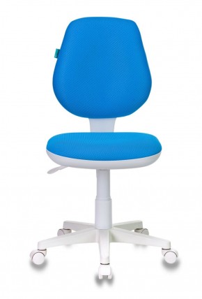 Кресло детское Бюрократ CH-W213/TW-55 голубой в Нижневартовске - niznevartovsk.mebel-74.com | фото