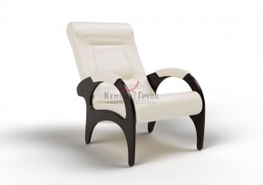 Кресло для отдыха Римини 19-К-КР (экокожа/венге) КРЕМ в Нижневартовске - niznevartovsk.mebel-74.com | фото