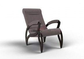 Кресло для отдыха Зельден 20-Т-ГР (ткань/венге) ГРАФИТ в Нижневартовске - niznevartovsk.mebel-74.com | фото