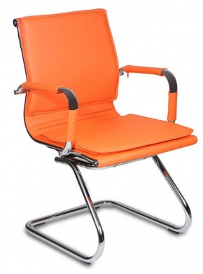Кресло для посетителя Бюрократ CH-993-Low-V/orange оранжевый в Нижневартовске - niznevartovsk.mebel-74.com | фото
