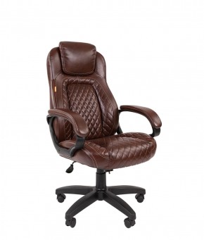 Кресло для руководителя  CHAIRMAN 432 (Экокожа коричневая) в Нижневартовске - niznevartovsk.mebel-74.com | фото