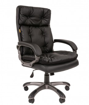 Кресло для руководителя  CHAIRMAN 442 (экокожа черная) в Нижневартовске - niznevartovsk.mebel-74.com | фото