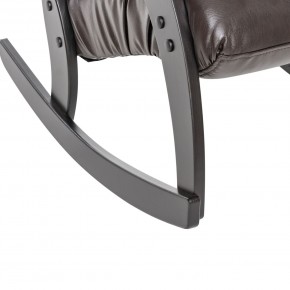 Кресло-качалка Модель 67 Венге, к/з Oregon perlamutr 120 в Нижневартовске - niznevartovsk.mebel-74.com | фото