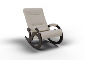 Кресло-качалка Вилла 11-Т-ГР (ткань/венге) ГРАФИТ в Нижневартовске - niznevartovsk.mebel-74.com | фото