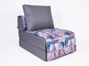 Кресло-кровать бескаркасное Харви (серый-сноу деним) в Нижневартовске - niznevartovsk.mebel-74.com | фото
