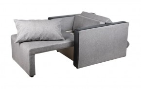 Кресло-кровать Милена с подлокотниками (серый) Велюр в Нижневартовске - niznevartovsk.mebel-74.com | фото