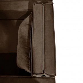 Кресло-кровать Принц КК1-ВК (велюр коричневый) в Нижневартовске - niznevartovsk.mebel-74.com | фото