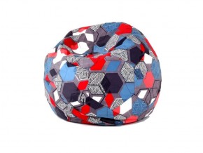 Кресло-мешок Мяч M (Geometry Slate) в Нижневартовске - niznevartovsk.mebel-74.com | фото