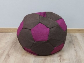 Кресло-мешок Мяч S (Savana Chocolate-Savana Berry) в Нижневартовске - niznevartovsk.mebel-74.com | фото