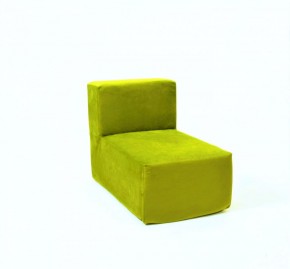 Кресло-модуль бескаркасное Тетрис 30 (Зеленый) в Нижневартовске - niznevartovsk.mebel-74.com | фото