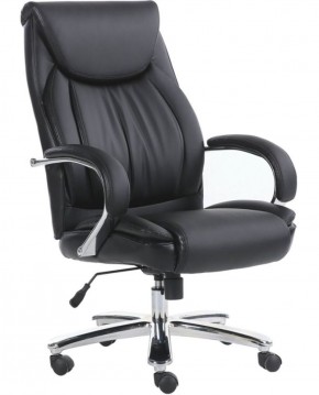 Кресло офисное BRABIX PREMIUM "Advance EX-575" (хром, экокожа, черное) 531825 в Нижневартовске - niznevartovsk.mebel-74.com | фото