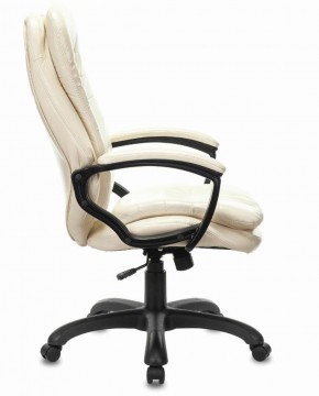 Кресло офисное BRABIX PREMIUM "Omega EX-589", экокожа, бежевое, 532095 в Нижневартовске - niznevartovsk.mebel-74.com | фото