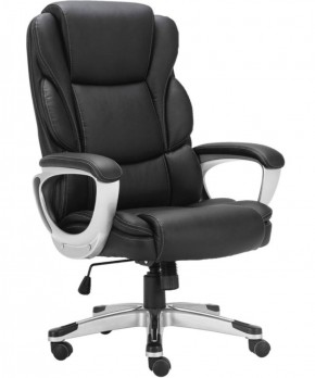 Кресло офисное BRABIX PREMIUM "Rest EX-555" (пружинный блок, экокожа, черное) 531938 в Нижневартовске - niznevartovsk.mebel-74.com | фото