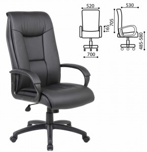 Кресло офисное BRABIX PREMIUM "Work EX-513" (экокожа, черное) 531943 в Нижневартовске - niznevartovsk.mebel-74.com | фото