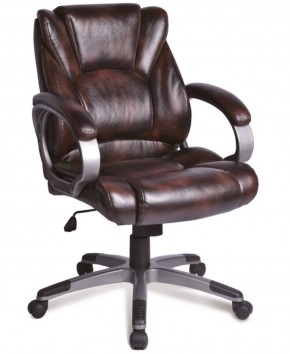 Кресло офисное BRABIX "Eldorado EX-504" (коричневое) 530875 в Нижневартовске - niznevartovsk.mebel-74.com | фото