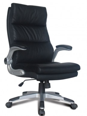 Кресло офисное BRABIX "Fregat EX-510" (рециклированная кожа, черное) 530863 в Нижневартовске - niznevartovsk.mebel-74.com | фото