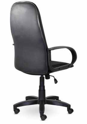 Кресло офисное BRABIX "Praktik EX-279" (ткань JP/кожзам, черное) 532019 в Нижневартовске - niznevartovsk.mebel-74.com | фото