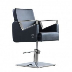 Кресло парикмахерское Barneo 6300V5 черное в Нижневартовске - niznevartovsk.mebel-74.com | фото