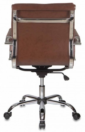 Кресло руководителя Бюрократ CH-993-LOW/BROWN коричневый в Нижневартовске - niznevartovsk.mebel-74.com | фото