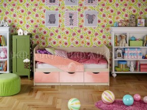 Кровать Бабочки (Розовый металлик) 1600 в Нижневартовске - niznevartovsk.mebel-74.com | фото