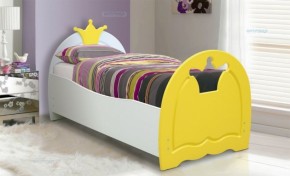 Кровать детская Корона (700*1400) МДФ матовый в Нижневартовске - niznevartovsk.mebel-74.com | фото
