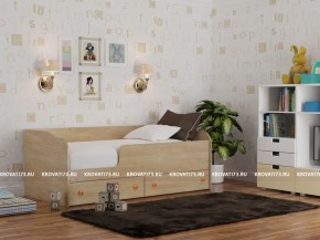 Кровать детская Панда + борт + 2 ящика (1000) в Нижневартовске - niznevartovsk.mebel-74.com | фото