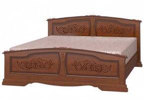 ЕЛЕНА Кровать из массива 1200 (Орех) в Нижневартовске - niznevartovsk.mebel-74.com | фото
