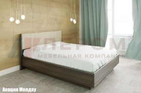 Кровать КР-1013 с мягким изголовьем в Нижневартовске - niznevartovsk.mebel-74.com | фото