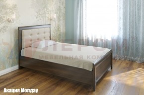 Кровать КР-1032 с мягким изголовьем в Нижневартовске - niznevartovsk.mebel-74.com | фото