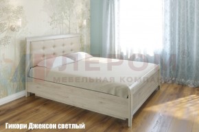 Кровать КР-1033 с мягким изголовьем в Нижневартовске - niznevartovsk.mebel-74.com | фото