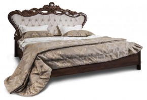 Кровать с мягким изголовьем Афина 1600 (караваджо) в Нижневартовске - niznevartovsk.mebel-74.com | фото