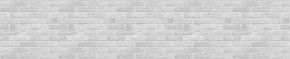 Кухонный фартук 610х3000х1,5 (композит) КМ Кирпич серый в Нижневартовске - niznevartovsk.mebel-74.com | фото