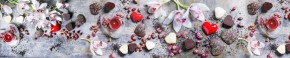 Кухонный фартук Цветы 256 МДФ матовый (3000) Flowers в Нижневартовске - niznevartovsk.mebel-74.com | фото