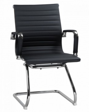 Офисное кресло для посетителей LMR-102N Черный в Нижневартовске - niznevartovsk.mebel-74.com | фото