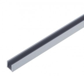 Планка торцевая "П" 4 мм для стеновой панели (алюминий) в Нижневартовске - niznevartovsk.mebel-74.com | фото