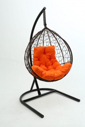 Подвесное кресло Бароло (коричневый/оранжевый) в Нижневартовске - niznevartovsk.mebel-74.com | фото