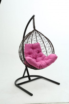 Подвесное кресло Бароло (коричневый/розовый) в Нижневартовске - niznevartovsk.mebel-74.com | фото