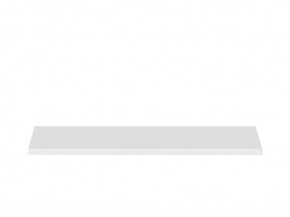 Полка ОРИОН для шкафа широкая, цвет белый в Нижневартовске - niznevartovsk.mebel-74.com | фото