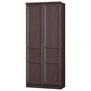 Шкаф для одежды 2-дверный Лира №56 Дуб нортон темный в Нижневартовске - niznevartovsk.mebel-74.com | фото