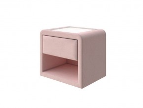 PROxSON Тумба Cube (Ткань: Велюр Ultra Розовый мусс) 52x41 в Нижневартовске - niznevartovsk.mebel-74.com | фото